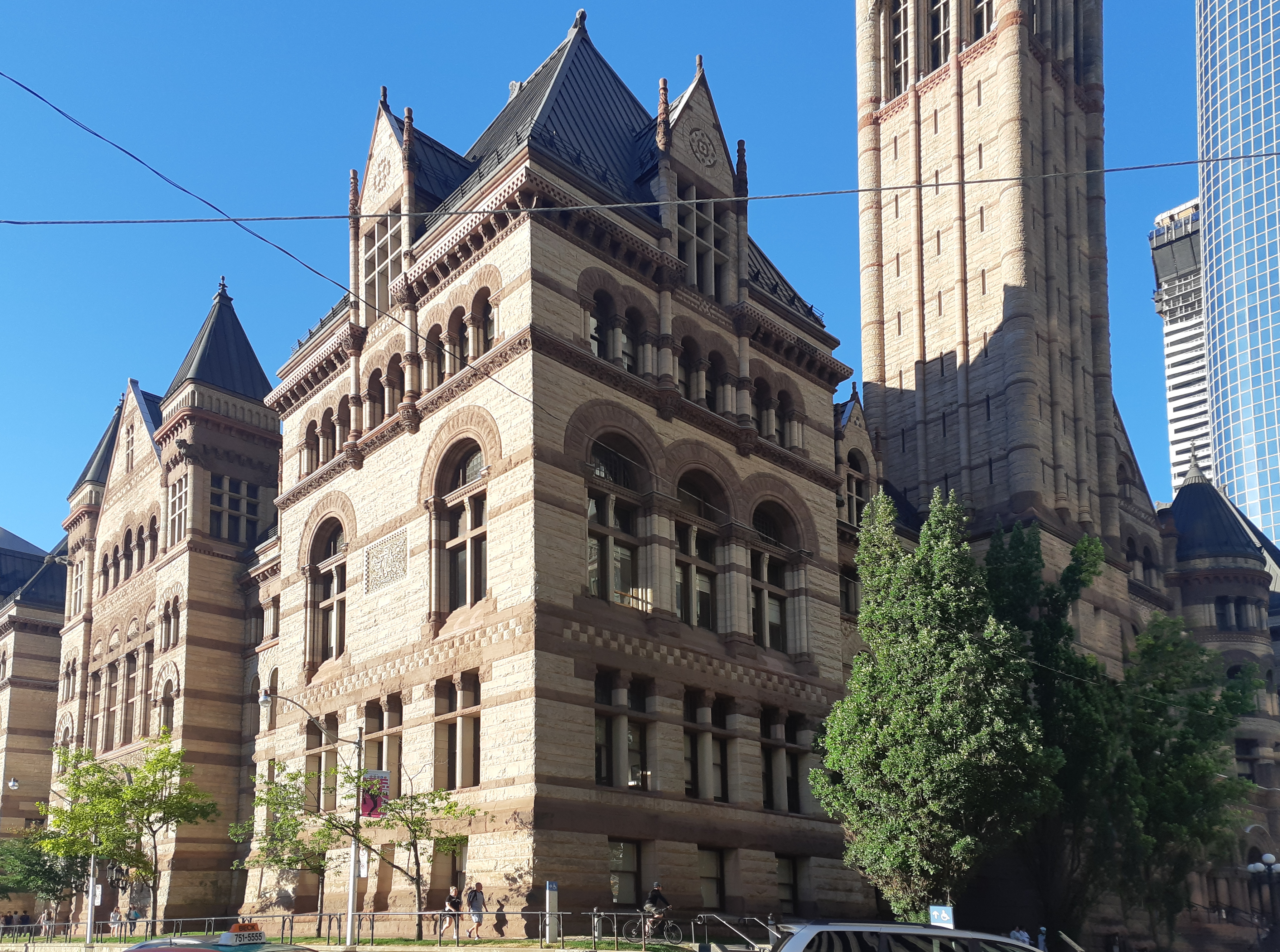 Old City Hall Toronto, edited, straightened